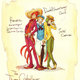 Illustration for article titled Disney's animal characters reimagined as humans